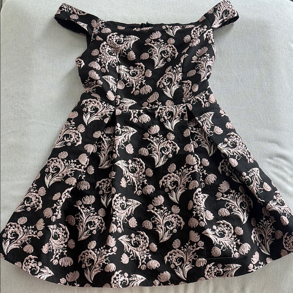 Francesca's Flare Dress Off the Shoulder